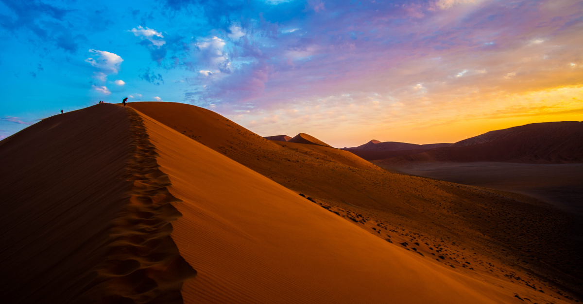 Namibia desert landscape