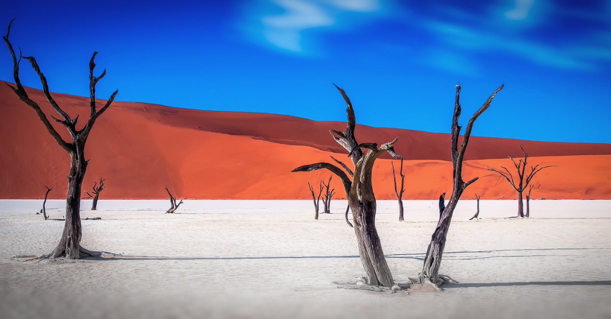 Namibia road trip scenery